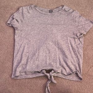 AERIE grey open back